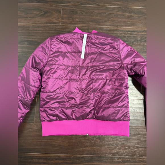 Lululemon Non-Stop Reversible Bomber Ripened Raspberry - Picture 6 of 8
